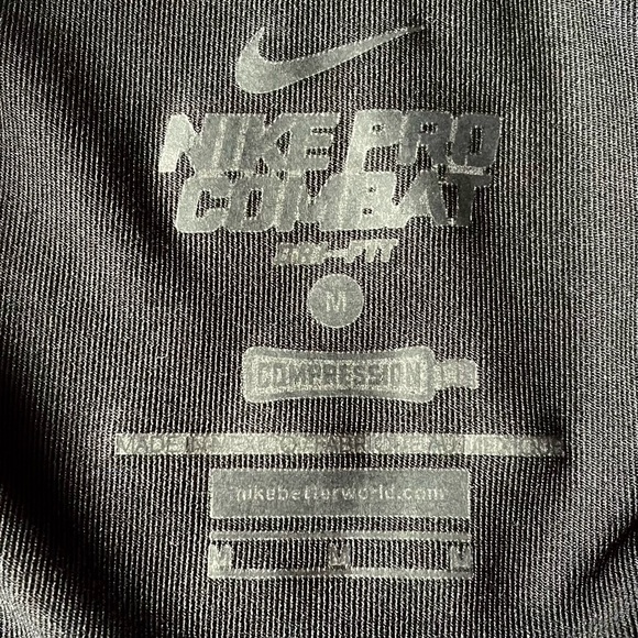 NIKE Pro Combat Compression Dri-Fit Workout Fitness Capri Leggings M - Picture 7 of 14